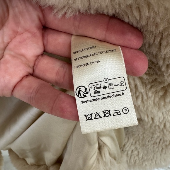 Free People Pretty Perfect Faux Fur Tan Jacket Pecoat - Picture 5 of 9